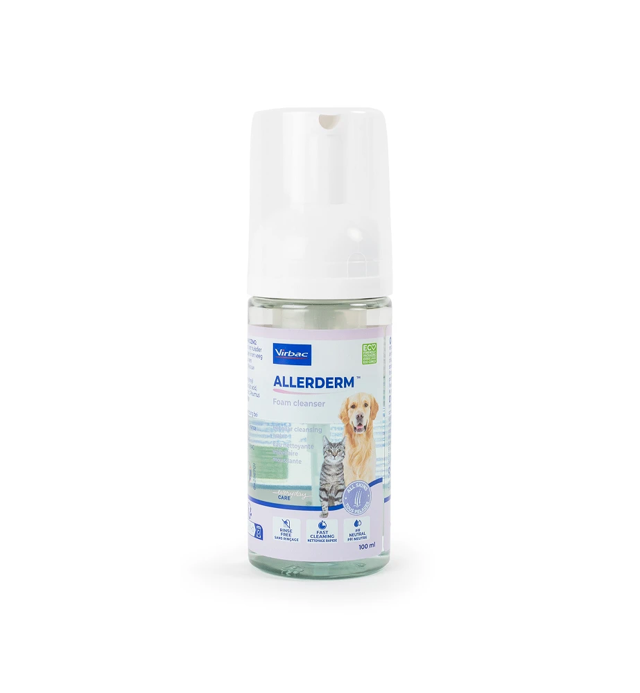 Virbac Allerderm Foam Cleanser 1 Virbac Allerderm Foam Cleanser