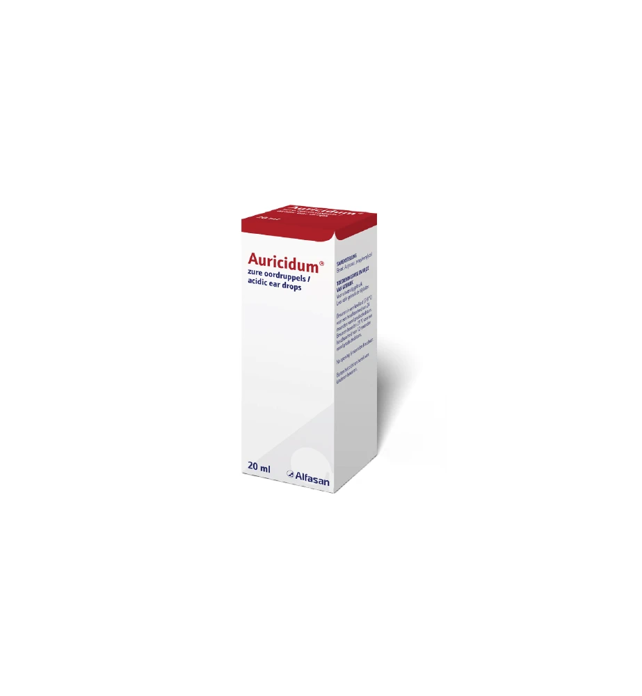 Auricidum Zure Oordruppels - 20 Ml 1 Auricidum Zure Oordruppels - 20 Ml