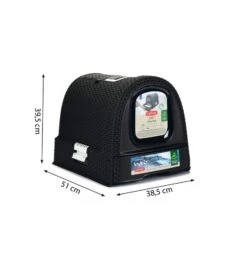 Beeztees Curver Kattenbak Antraciet -Dierenvriend Verkoopwinkel curver kattenbak antraciet 2