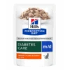 Hill's Prescription Diet M/D Diabetes Care Maaltijdzakjes Met Kip - 12 X 85 Gram