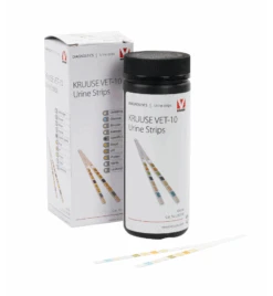 Kruuse VET-10 Urine Test Strips - 100 Strips