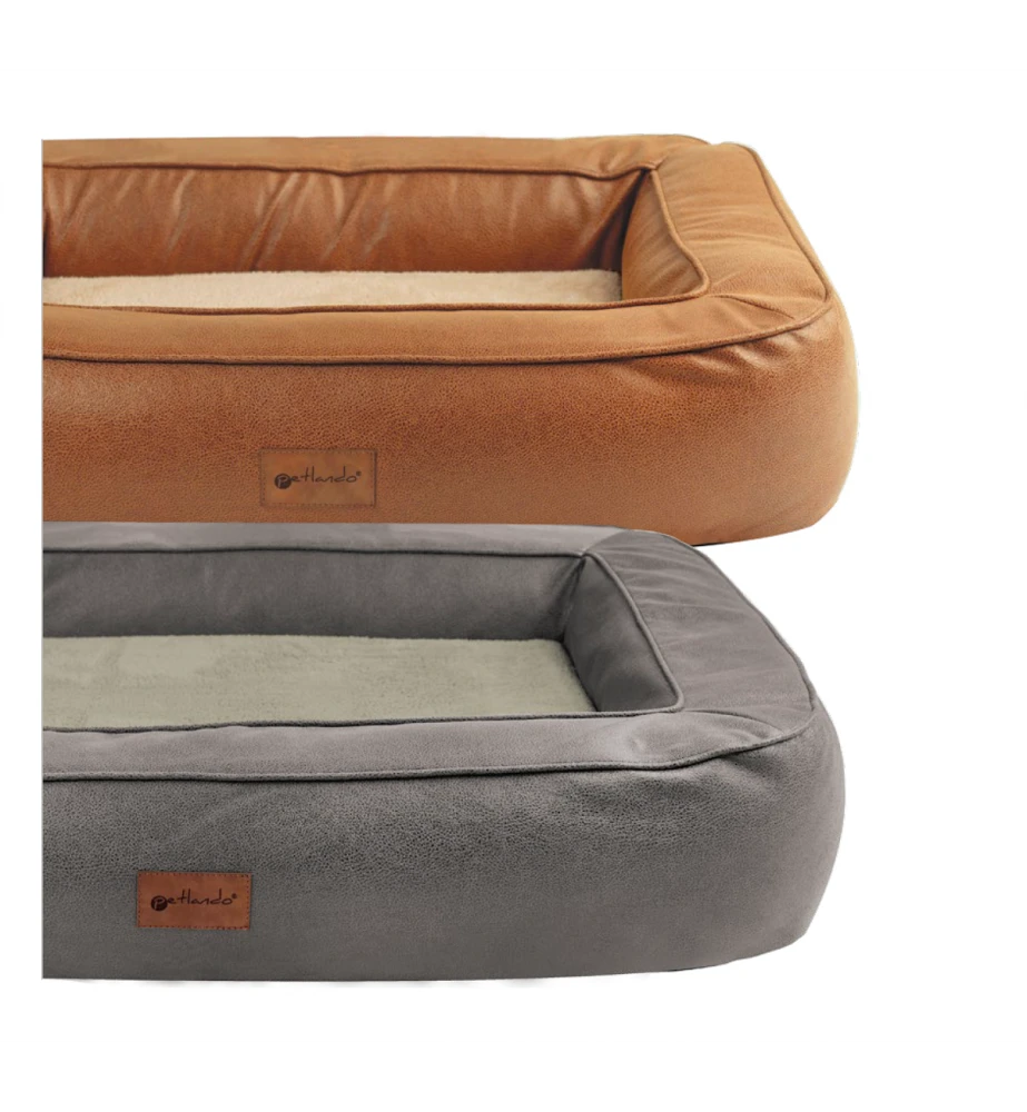 Petlando Orthopedische Ligmand Lissabon - Bruin (Cognac) 3 Petlando Orthopedische Ligmand Lissabon - Bruin (Cognac) - Afbeelding 3